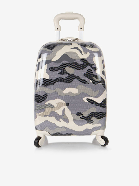 Heys Heys Kids 4w szürke camo mintás bőrönd