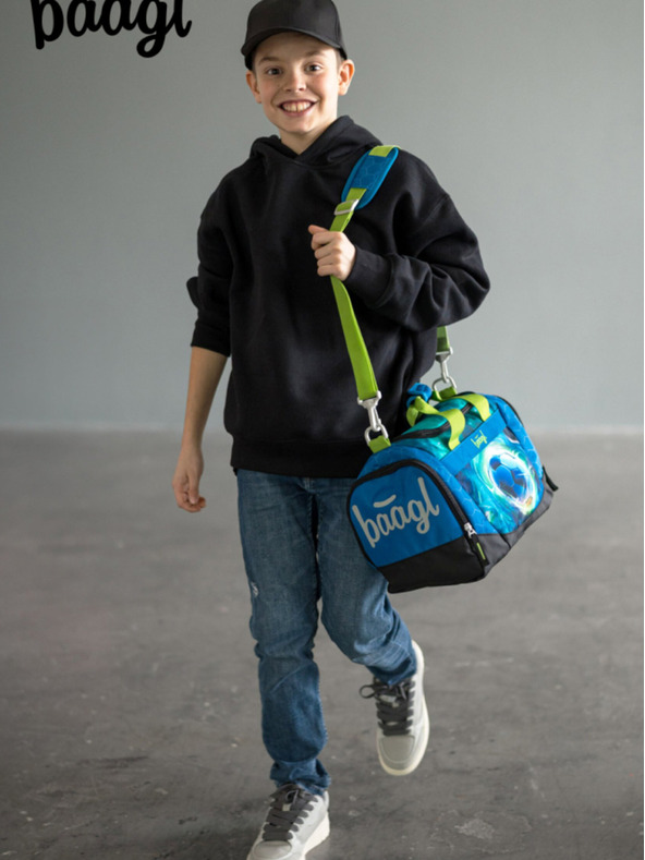 BAAGL  Baagl kék gyerek sporttáska Futball Labda