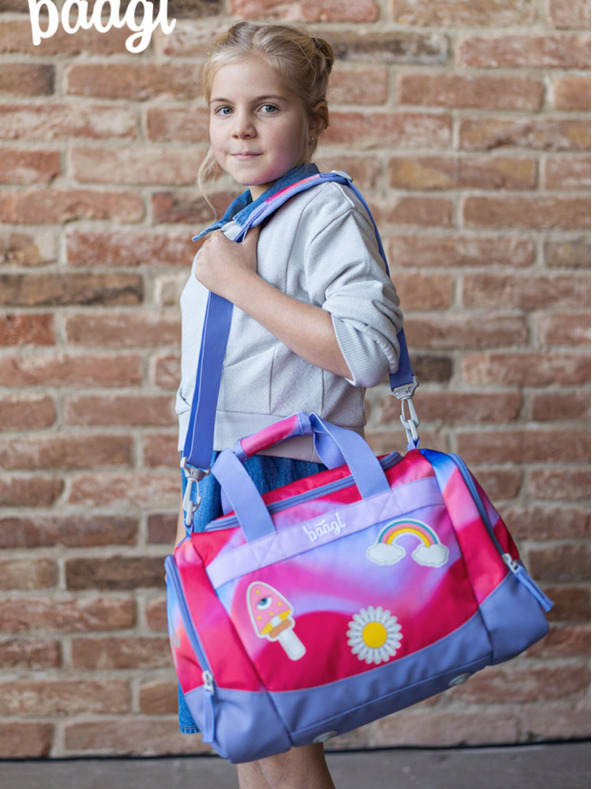 BAAGL  Piros Gyerek sporttáska Hippie Baagl