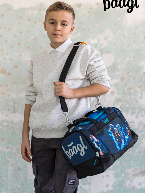 BAAGL  Kék Gyerek sporttáska Motorbike Baagl