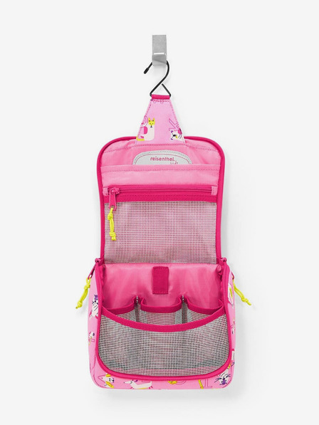 Reisenthel Reisenthel Toiletbag S Kids Abc friends rózsaszín elefántos lány kozmetikai táska