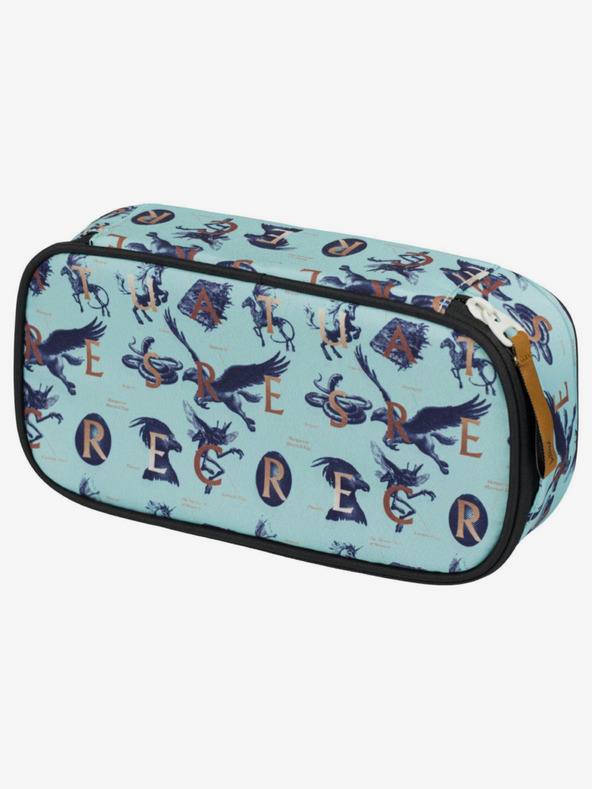 BAAGL  Kék iskolatáska Baagl Harry Potter Fantasztikus állatok Baagl Harry Potter iskolatáska