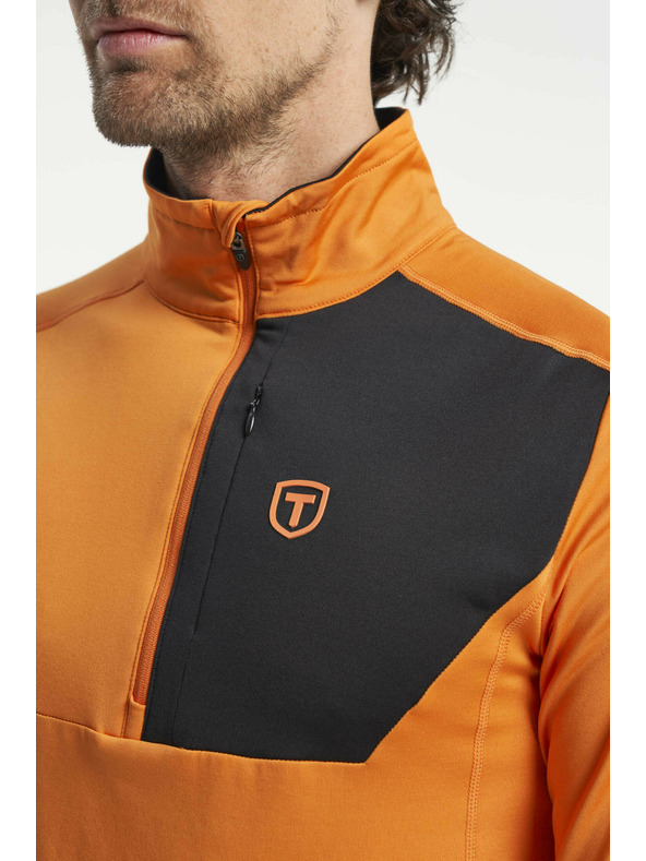 Tenson férfi funkcionális kapucnis dzseki TENSON TXlite Halfzip M narancssárga
