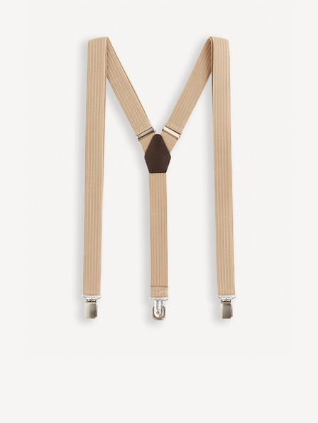 Celio Férfi bézs Celio Gistrap nadrágtartó