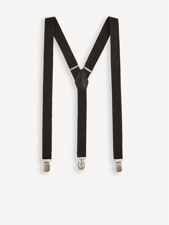 Celio Fekete férfi Celio Gistrap nadrágtartó