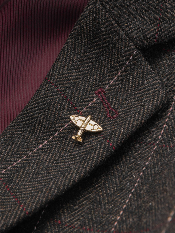 Ombre Clothing Dekoratív fém ruha csat kis sima arany Ombre ruházat