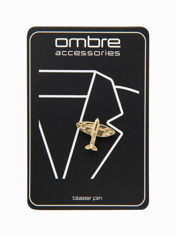 Ombre Clothing Dekoratív fém ruha csat kis sima arany Ombre ruházat