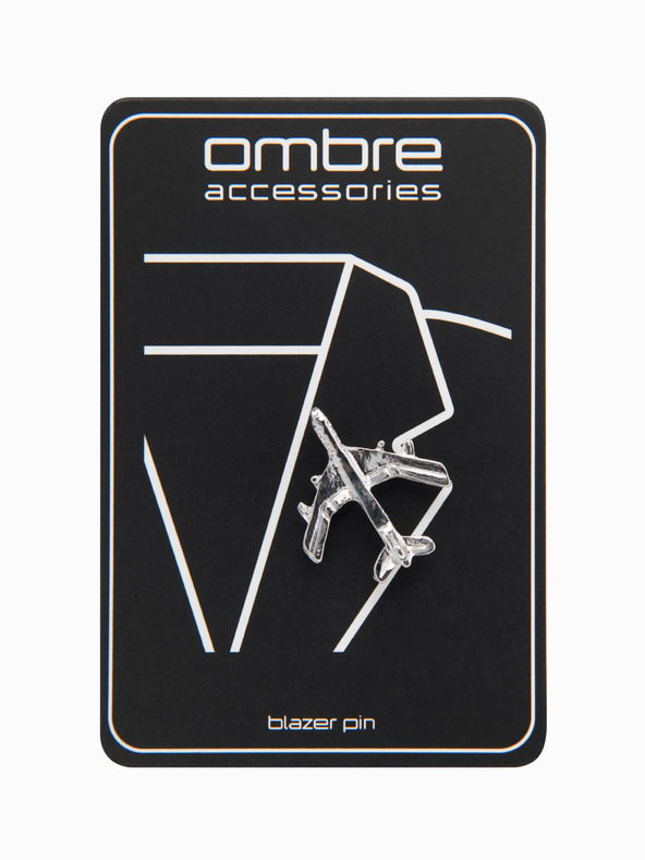 Ombre Clothing Dekoratív fém ruhatű repülőgép ezüst Ombre Ruházat Ombre Ruházat