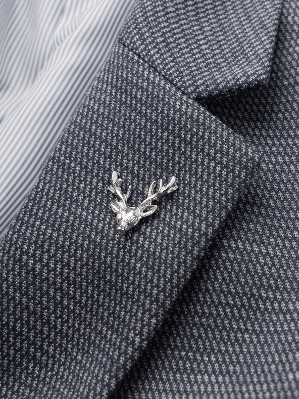 Ombre Clothing Fém dekoratív szarvas ruha csat ezüst Ombre ruházat Ombre ruházat