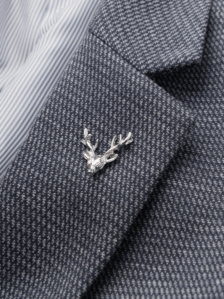 Ombre Clothing Fém dekoratív szarvas ruha csat ezüst Ombre ruházat Ombre ruházat