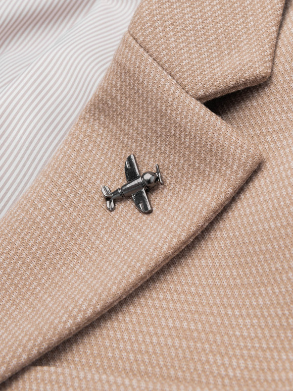 Ombre Clothing Fém dekoratív ruhatű repülőgép propellerrel szürke Ombre ruházat Ombre ruházat