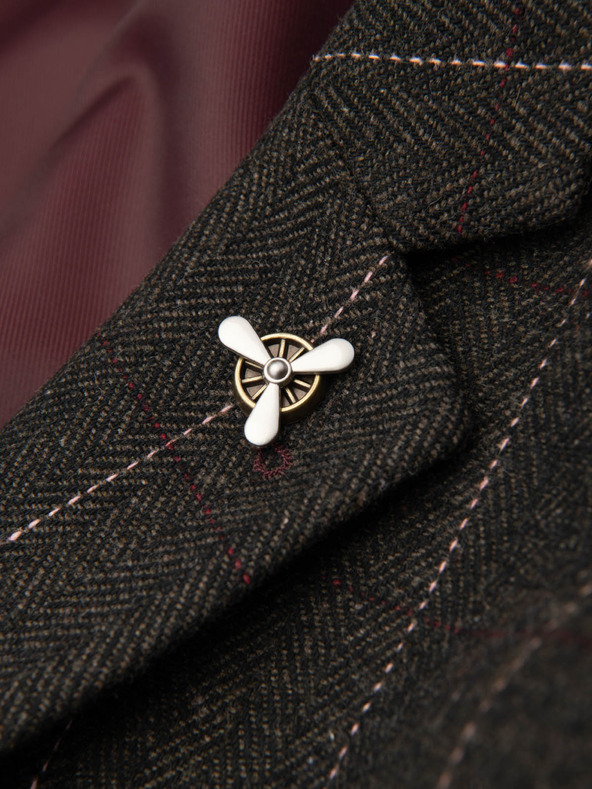 Ombre Clothing Fém dekoratív ruhatű propeller krém Ombre ruházat Ombre ruházat