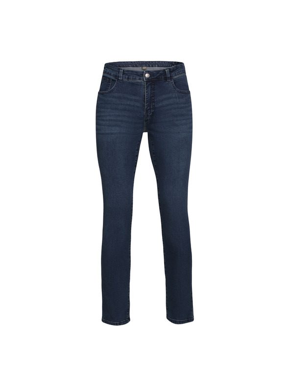 NAX Férfi nax NAX HUG hangulatú indigó színű farmernadrág