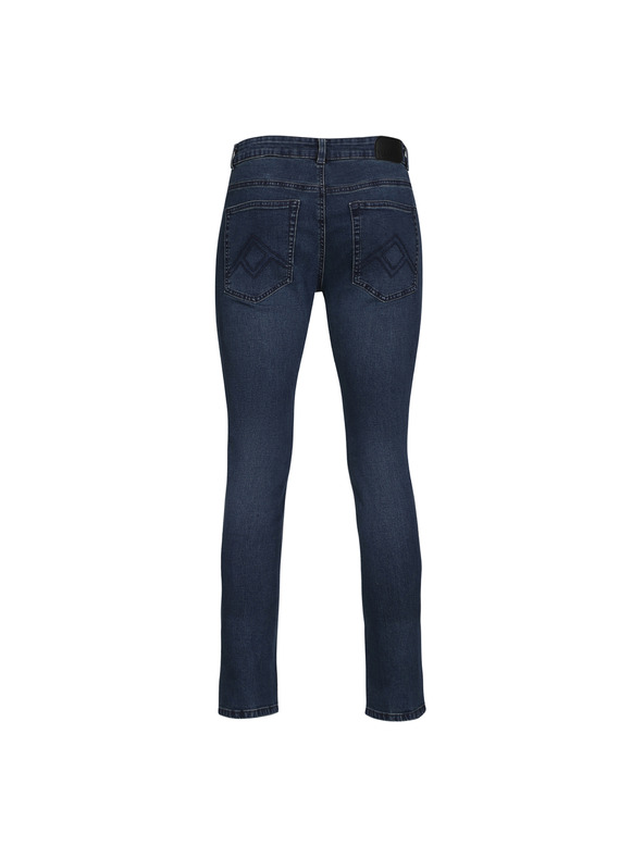 NAX Férfi nax NAX HUG hangulatú indigó színű farmernadrág