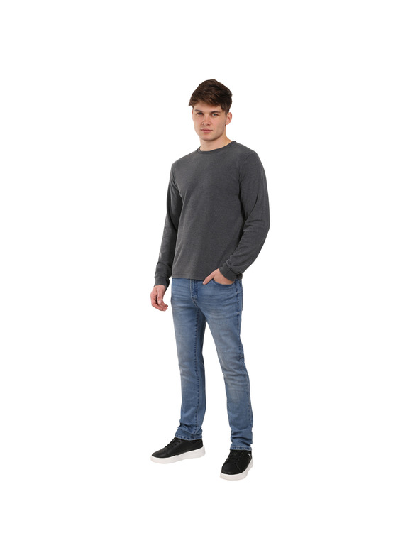 NAX Férfi NAX HUG vintage indigó színű farmernadrág