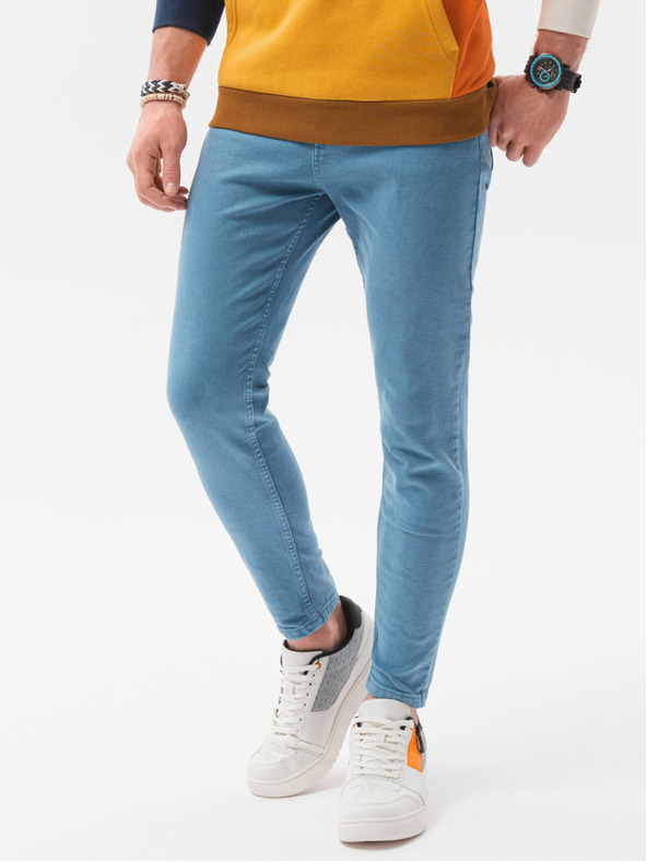 Ombre Clothing Kék férfi farmer Ombre ruházat P1058