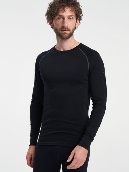 Tenson férfi funkcionális hosszú ujjú TENSON Himalaya Baselayer Merino Top M fekete