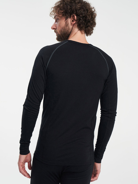 Tenson férfi funkcionális hosszú ujjú TENSON Himalaya Baselayer Merino Top M fekete