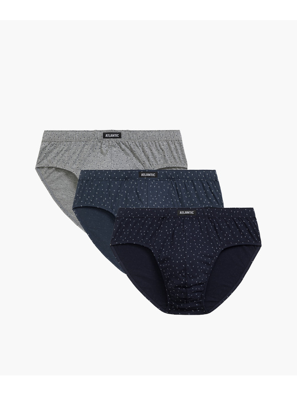 Atlantic Férfi klasszikus alsónadrág ATLANTIC 3Pack - többszínű Méret:
