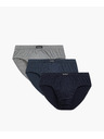 Atlantic Férfi klasszikus alsónadrág ATLANTIC 3Pack - többszínű Méret:
