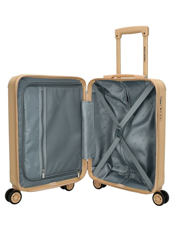 Beagles Beagles Originals Travel pezsgő színű bőrönd