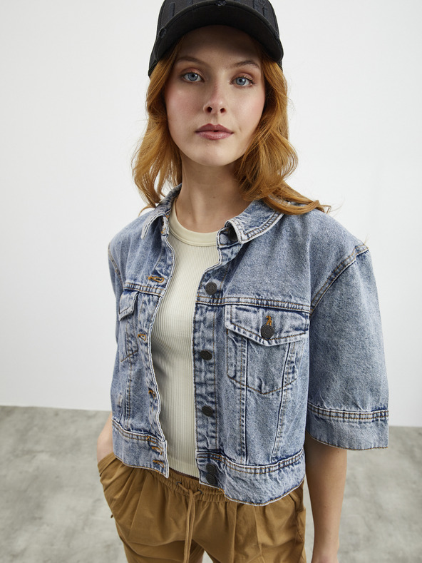 ZOOT.lab Világosbarna női rövidnadrág zsebekkel ZOOT.lab Chaima