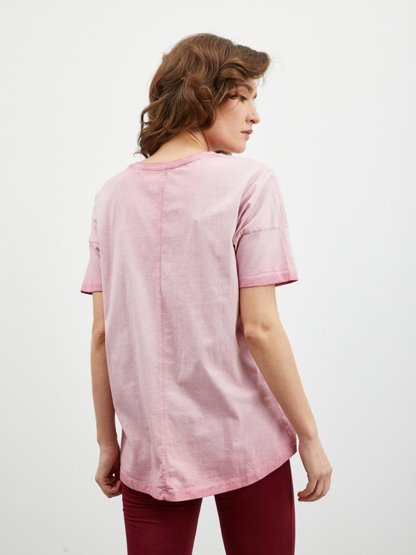 ZOOT.lab Világos rózsaszínű női ZOOT.lab Lori póló