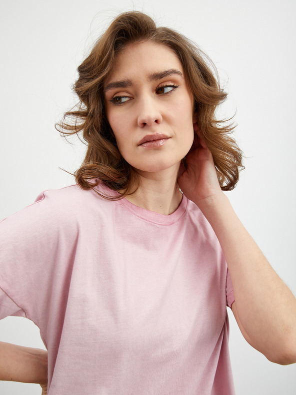 ZOOT.lab Világos rózsaszínű női ZOOT.lab Lori póló