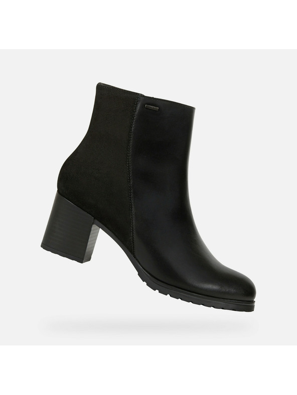 Geox Fekete női bokacsizma Geox New Lise Np Abx