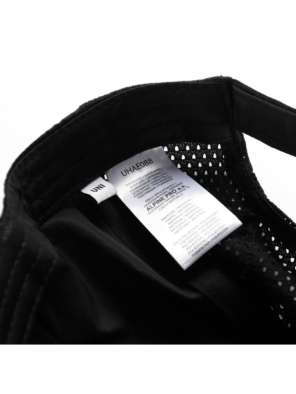 ALPINE PRO Uniszex sapka ALPINE PRO SQUIRREL 3 fekete