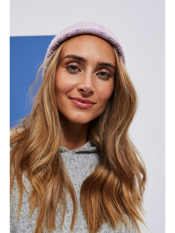 Moodo Világos rózsaszín női sapka Moodo