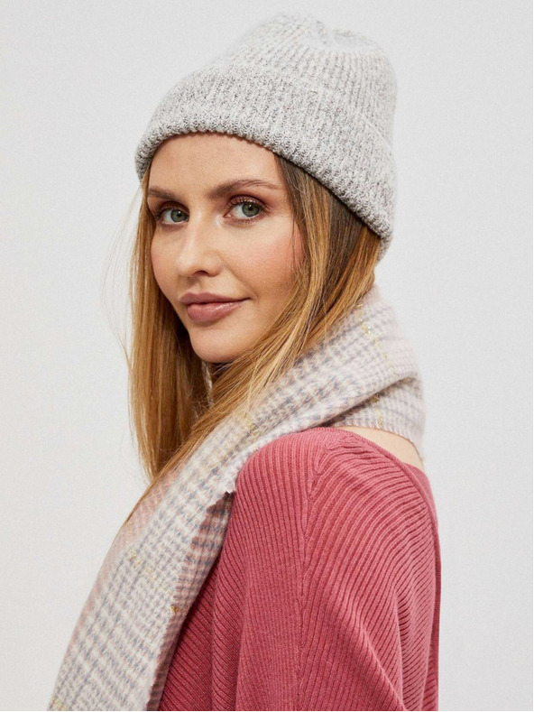 Moodo Világosszürke női sapka Moodo