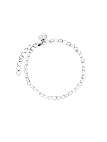 Rosefield Rosefield ezüst Heart Chain karkötő JBHCS-J683