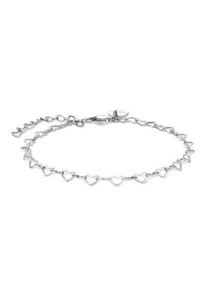 Rosefield Rosefield ezüst Heart Chain karkötő JBHCS-J683