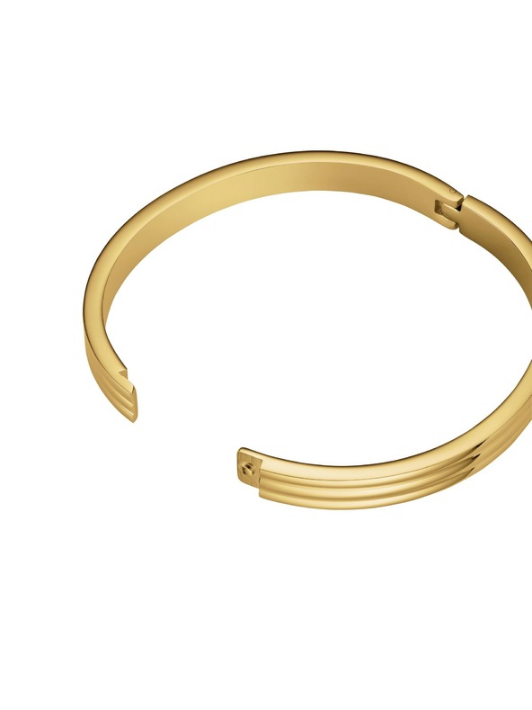 Rosefield Rosefield aranyozott merev női karkötő JBSBG-J1041