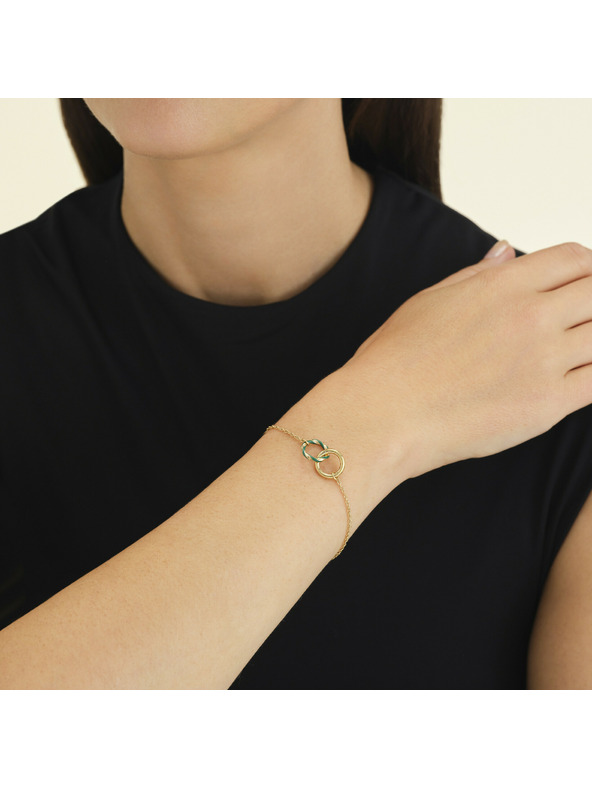 Rosefield Rosefield aranyozott női karkötő, JBEDG-J715