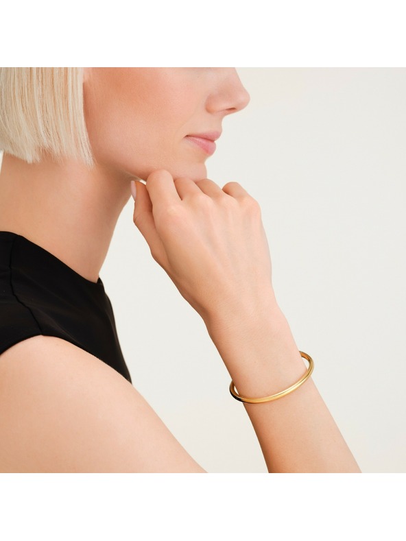 Rosefield Rosefield aranyozott merev női karkötő JBPBG-J1045