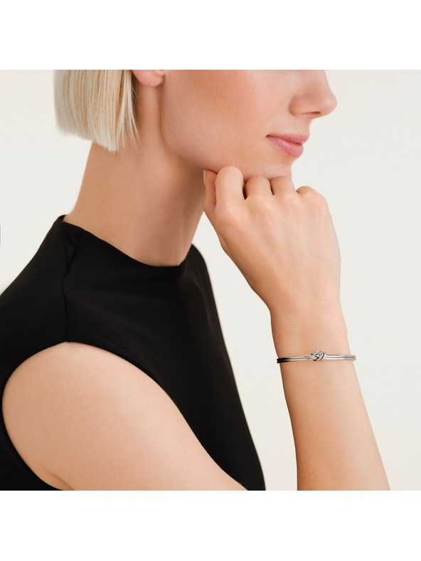 Rosefield Rosefield rhodinált merev női karkötő JBSKS-J1062