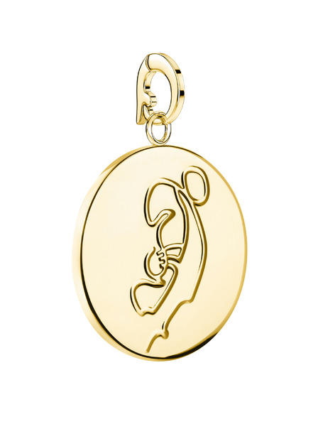 Rosefield Rosefield medál arany színben Zodiac Coin Oroszlán