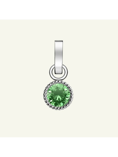Rosefield Rosefield medál ezüst színben Birthstone Augusztus szín