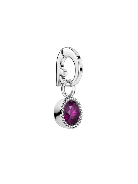 Rosefield Rosefield medál ezüst színben Birthstone Február szín