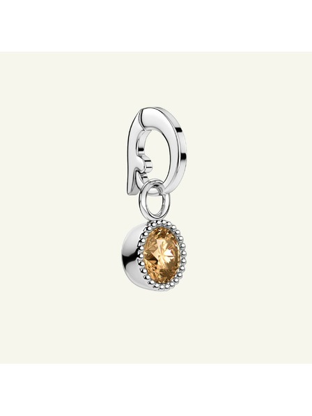 Rosefield Rosefield ezüst színű medál Birthstone November szín