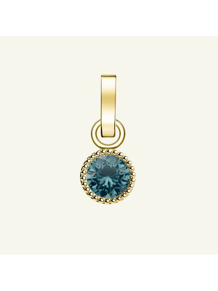 Rosefield Rosefield arany színű medál Birthstone December szín