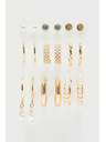 Moodo EARRINGS L-KK-4018 ARANY Moodo