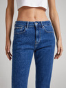 Pepe Jeans Kék női egyenes szabású farmernadrág Pepe Jeans Mary