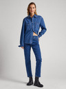 Pepe Jeans Kék női egyenes szabású farmernadrág Pepe Jeans Mary