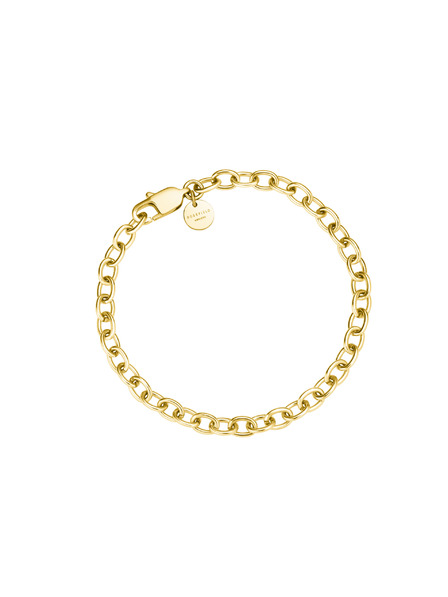 Rosefield Rosefield arany színű karkötő Oval Chainlink JBOCG-J593