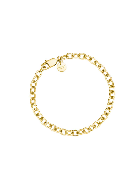 Rosefield Rosefield arany színű karkötő Oval Chainlink JBOCG-J593