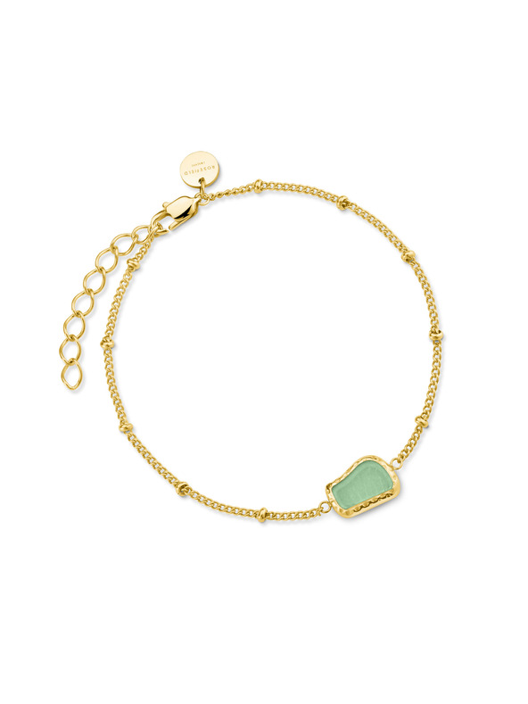 Rosefield Rosefield arany színű karkötő Organic Gemstone JBOGG-J656