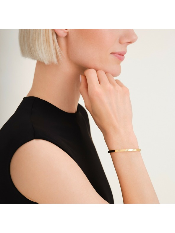 Rosefield Rosefield női merev aranyozott karkötő JBLCG-J1043